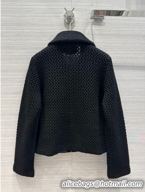 Buy Inexpensive Fendi Cashmere Jacket F111015 Black 2023