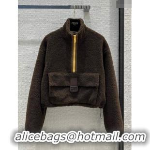 Luxurious Inexpensive Fendi Top F120120 Brown 2023