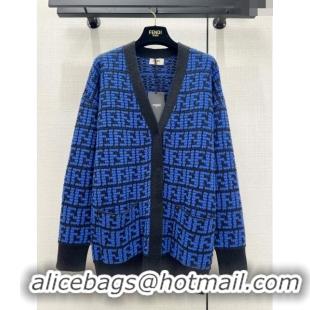 Top Grade Fendi FF Cardigan F122520 Blue 2023