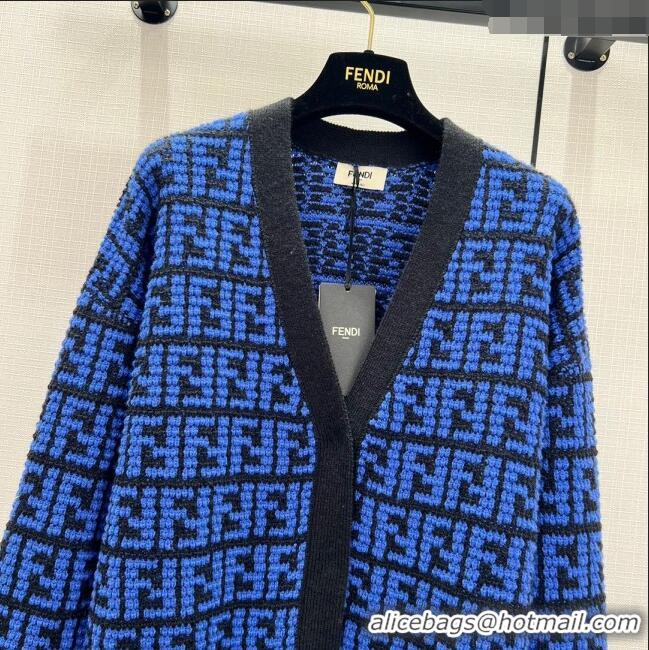 Top Grade Fendi FF Cardigan F122520 Blue 2023