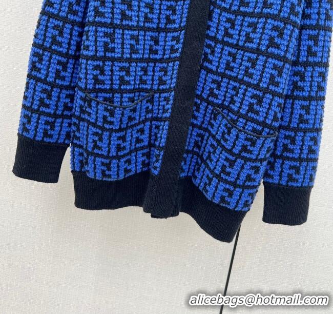 Top Grade Fendi FF Cardigan F122520 Blue 2023