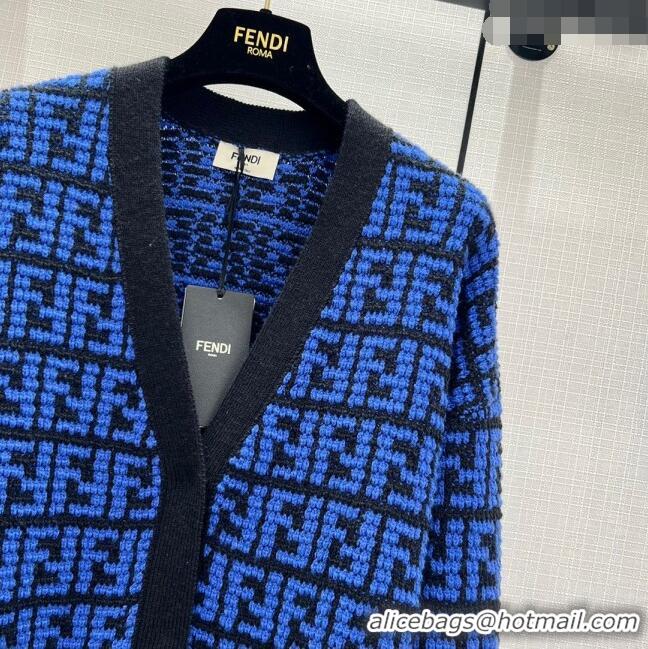 Top Grade Fendi FF Cardigan F122520 Blue 2023