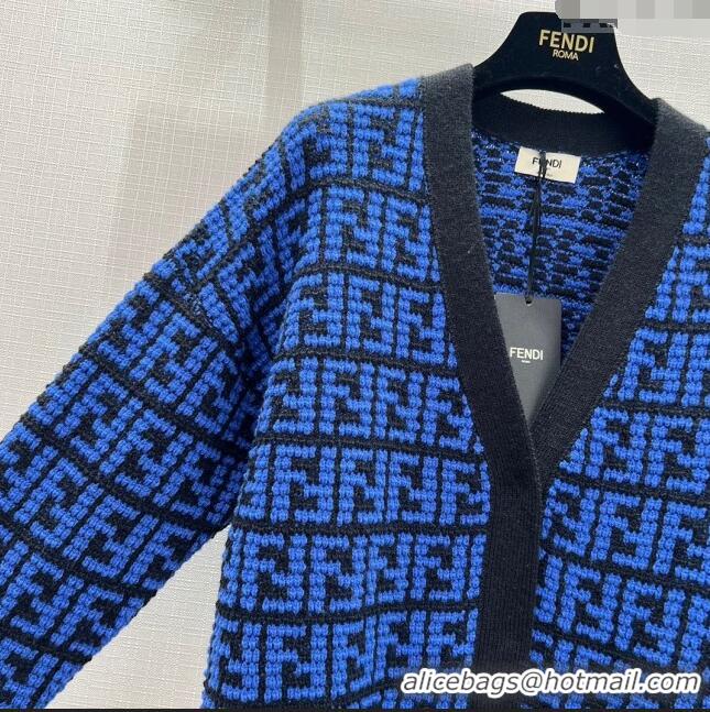 Top Grade Fendi FF Cardigan F122520 Blue 2023