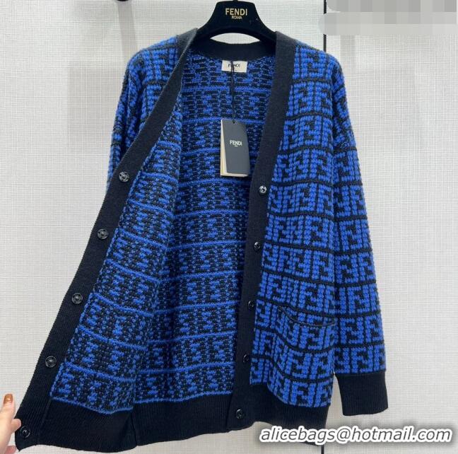 Top Grade Fendi FF Cardigan F122520 Blue 2023