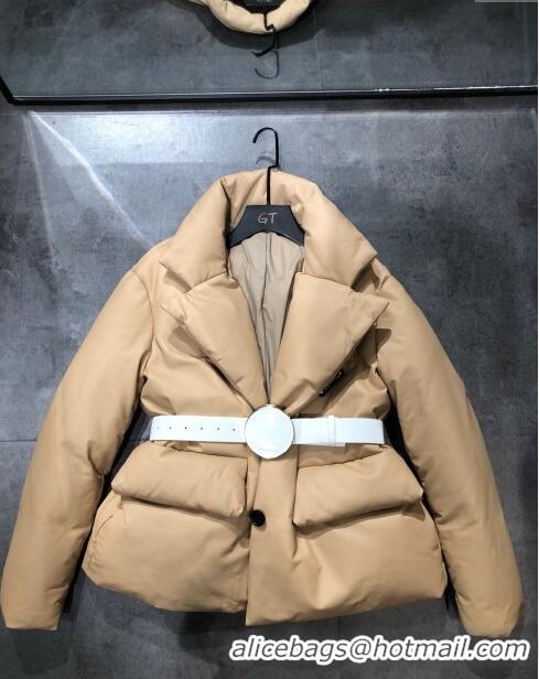 ​Top Grade Prada Lambskin Down Jacket P110938 Brown 2023