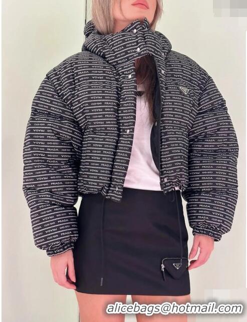 ​Top Grade Prada Down Jacket P112514 Black 2023