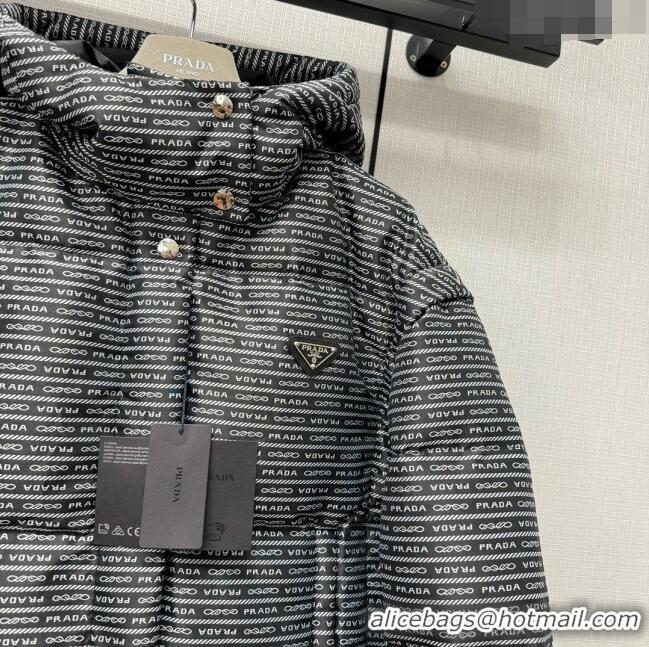 ​Top Grade Prada Down Jacket P112514 Black 2023