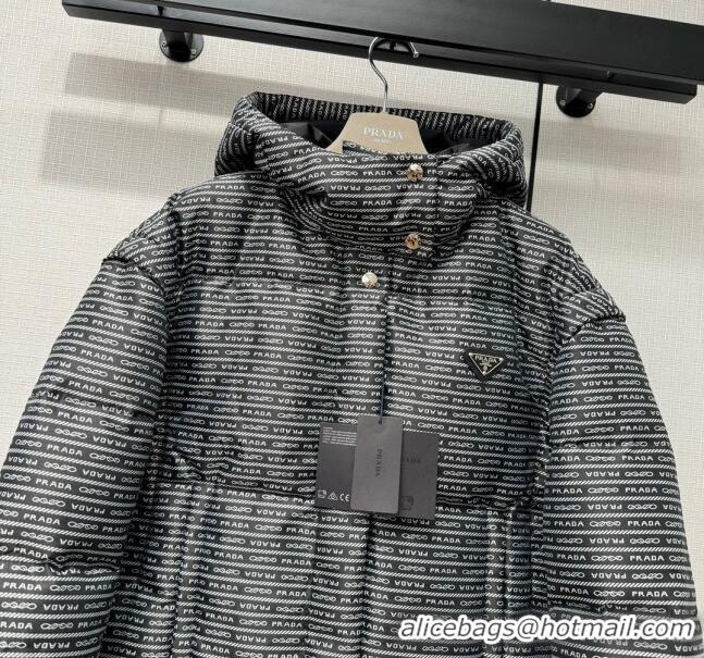 ​Top Grade Prada Down Jacket P112514 Black 2023