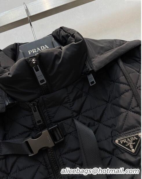 Promotional Prada Padded Vest P112517 Black 2023