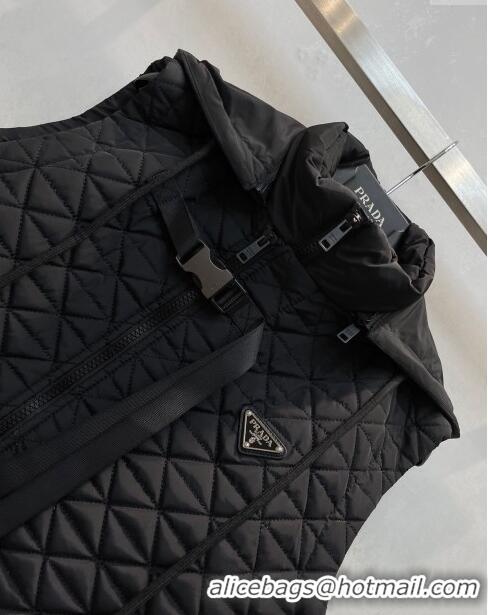 Promotional Prada Padded Vest P112517 Black 2023