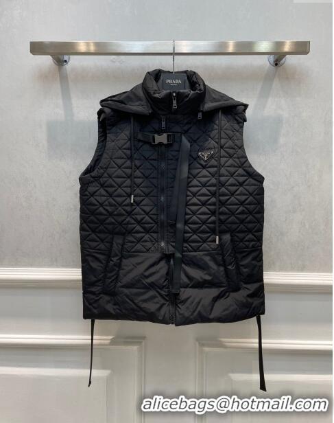 Promotional Prada Padded Vest P112517 Black 2023