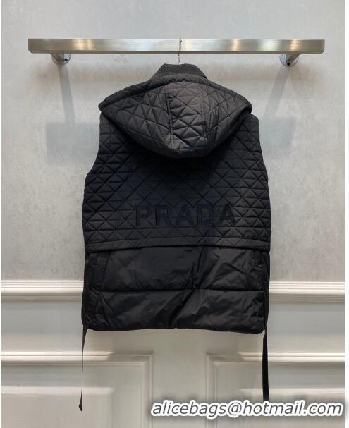 Promotional Prada Padded Vest P112517 Black 2023