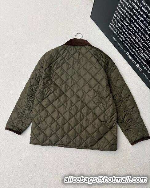 Fashion Promotional Prada Padded Coat P112917 Green 2023