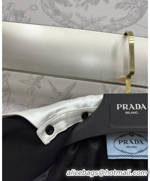 Top Grade Prada Single-breasted Jacket P112920 Black 2023