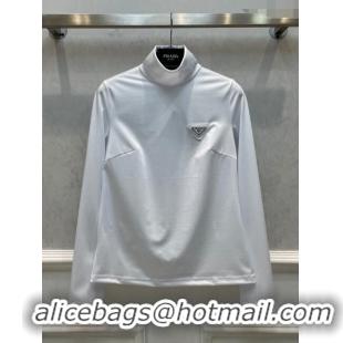 Buy Discount Prada Stretch Top P112946 White 2023