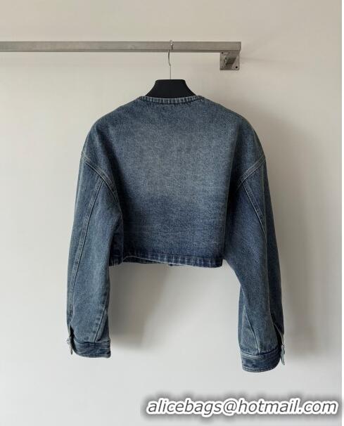 ​Unique Grade Prada Denim Jacket P122022 Blue 2023