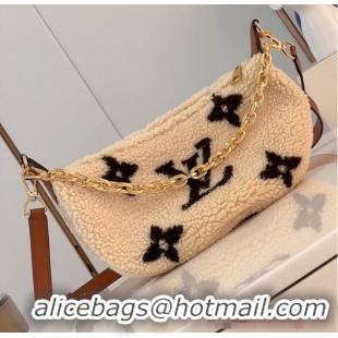 Buy Discount Louis Vuitton Shearling Moon Bag SKI M23321