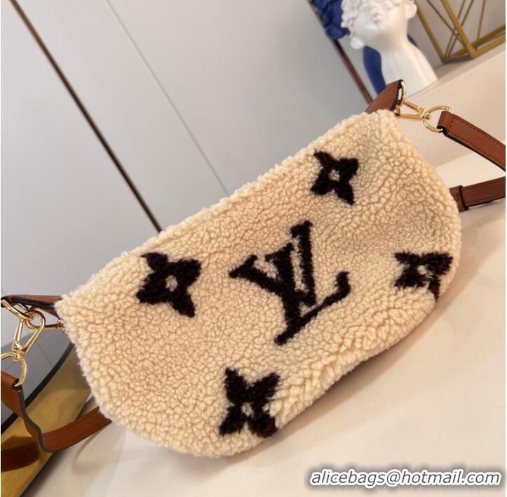 Buy Discount Louis Vuitton Shearling Moon Bag SKI M23321