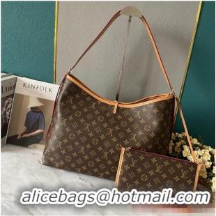 Top Quality Louis Vuitton Monogram Canvas CarryAll MM M46197 Brown