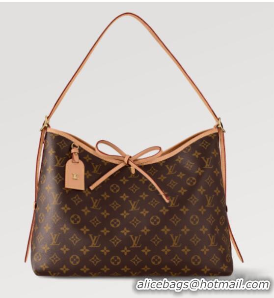 Top Quality Louis Vuitton Monogram Canvas CarryAll MM M46197 Brown