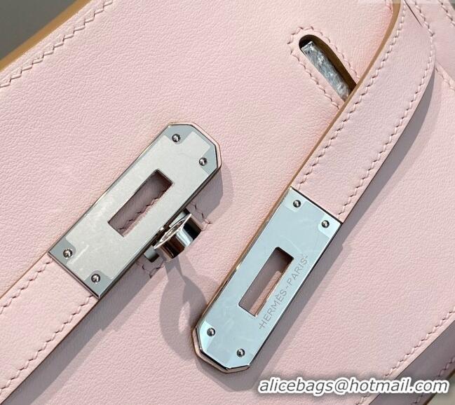 Well Crafted Hermes Jyspiere Mini bag in Swift Leather with Canvas Strap 0908 Fantasy Purple/Silver 2023