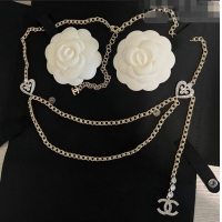 Market Sells Chanel Crystal Heart Chain Belt CH111408 2023