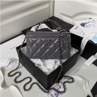 Famous Brand Chanel CLUTCH WITH CHAIN AP3593 GRAY