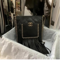 Famous Brand Chanel Shoulder Bag AS8016 Black