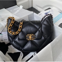 Top Quality Chanel SMALL MESSENGER BAG AS4638 Black