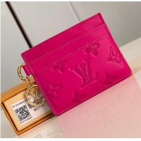 Discount Louis Vuitton Monogram Empreinte Card Holder M82738 Rose Bougainvillier Pink