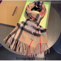 Top Quality Burberry Check Long Scarf 32x180cm 1108 Brown 2023