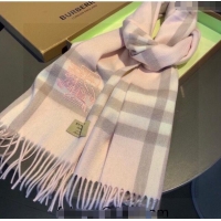 Super Quality Burberry Check Long Scarf 32x180cm 1108 Light Pink 2023