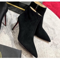 Good Product Christian Louboutin So Kate Boots 10cm in Suede Black 103079