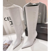 Buy Discount Alexander Wang delphine tall boot 6.5cm in leather White 925042