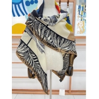 Traditional Specials Hermes Cavalier En Formes Cashmere & Silk Sqaure Shawl Scarf 140cm H111843 White 2023