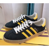 Top Design adidas x Gucci Gazelle GG Canvas Low-top Sneakers Black 024001