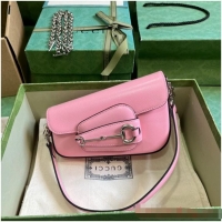 Famous Brand GUCCI HORSEBIT 1955 MINI SHOULDER BAG 774209 Pink