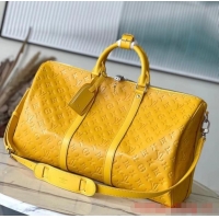 Grade Design Louis Vuitton Keepall Bandouliere 50 M23748 Yellow