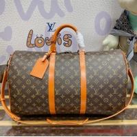 Trendy Design Louis Vuitton Keepall Bandouliere 50 M46769 Orange