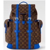 Well Crafted Louis Vuitton Monogram Canvas Christopher MM M46813 Blue