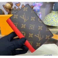 New Design Louis Vuitton Passport Cover M82862 Red