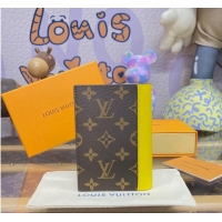 Inexpensive Louis Vuitton Passport Cover M82862 Yellow