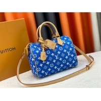 Best Price Louis Vuitton LV2024 Speedy 25 M24424 Blue