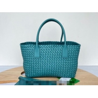 Cheapest Bottega Veneta Medium Cabat Tote Bag in Intrecciato Leather 608810 Shiny Blue 2023