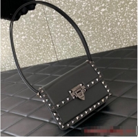 Reasonable Price VALENTINO GARAVANI ROCKSTUD23 Small calfskin bag ZS098 Black