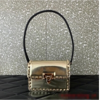 Promotional VALENTINO GARAVANI ROCKSTUD23 Small calfskin bag ZS098 Champagne