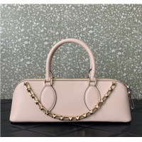 Unique Grade VALENTINO Rockstud calfskin bag KSE0NO light pink