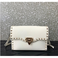 Promotional VALENTINO GARAVANI Loco Calf leather bag 0322 White