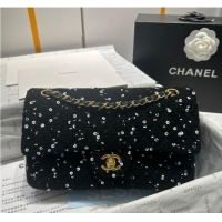 Reasonable Price Chanel CLASSIC HANDBAG A01112 Black