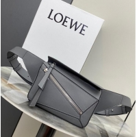 Promotional Loewe mini Classic Leather Puzzle Fanny Pack 02948 Gray